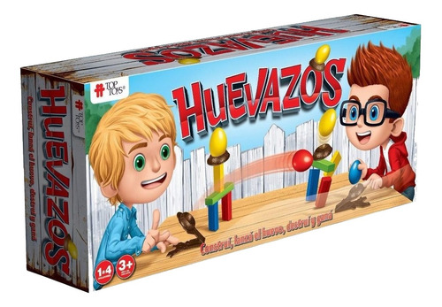 Juego De Mesa Para Chicos Huevazos Top Toys Lelab