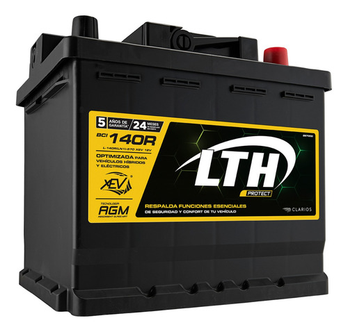 Batería Lth Agm Renault Kangoo 2016 - 2022 - L-140r-570
