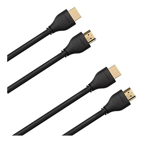 Cable Hdmi Paquete De 3 Pies 2 Compatible Con 4k @ 60hz 444