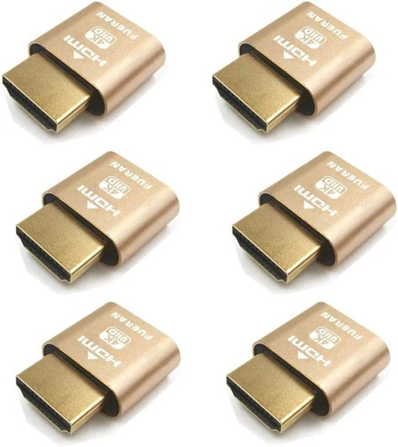 Imagen 3 de 4 de Hdmi Hdtv Dummy Plug 4k Display Emulador Rtx 3060 Compatible