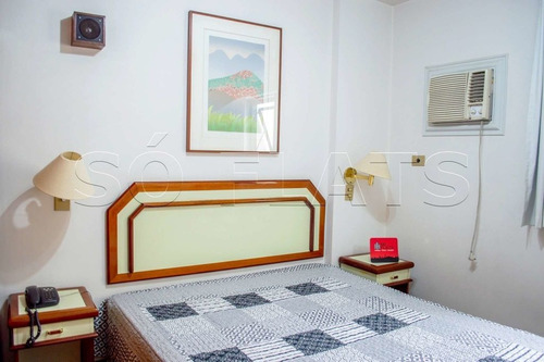 Imagem 6 de 15 de The Plaza - Flat Próximo A Av Paulista 1 Dormitório 45m² Com Sacada - Sf32560