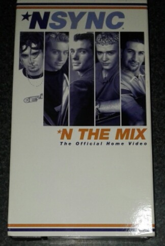 Nsync. N The Mix The Official Home Video. Vhs.