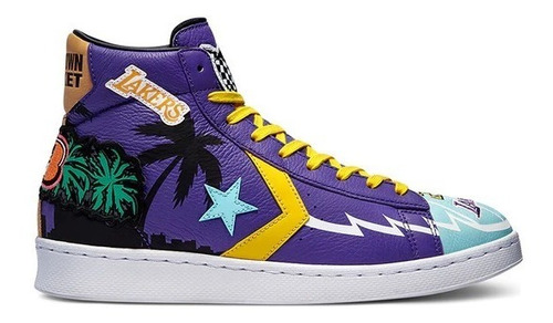 Tenis Converse Hombre Chinatown Market Lakers Champion 31 Mx