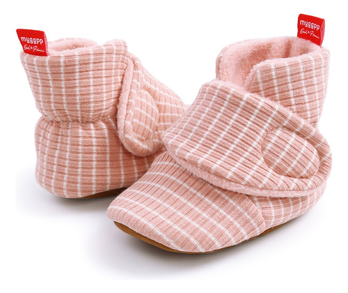 Cuna En D Shoe, Unisex, Con Estampado De Rayas, Suave Y Suav