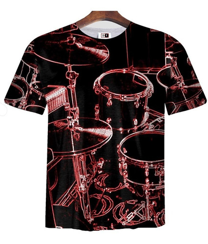 Remera Zt-0165 - Bateria Moda