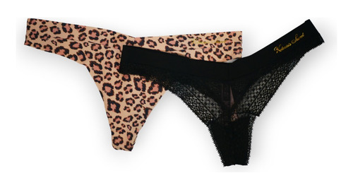 Calzón Tanga Victoria's Secret Allower Lace Back Thong