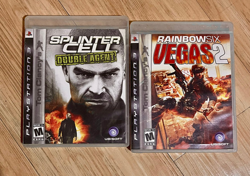 Lote Juegos Ps3 Tom Clancy Splinter Cell Rainbow Six