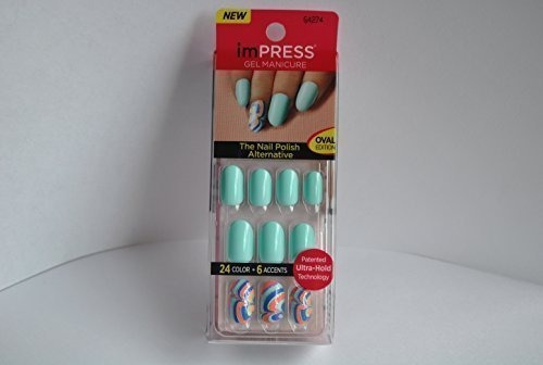 Impress Gel Manicura Oval Edition   gossip Girl De Impress