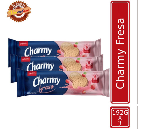 Galletas Charmy Venezolanas X 3 - Kg a $134