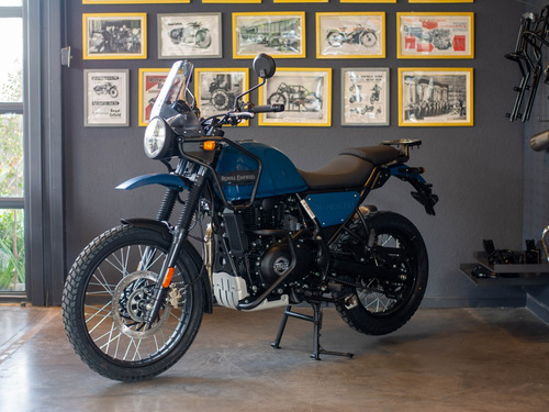 Royal Enfield Himalayan Bs6 Glaciar Blue 1er Service Gratis