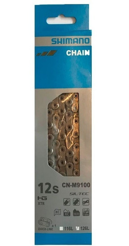 Cadena Shimano Xtr M9100 12v 126 Links Original/código/caja 