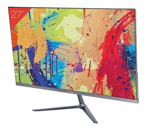 Imagen 2 de 3 de Monitor gamer Aiwa AW27FHDM4 LCD 27" negro 220V