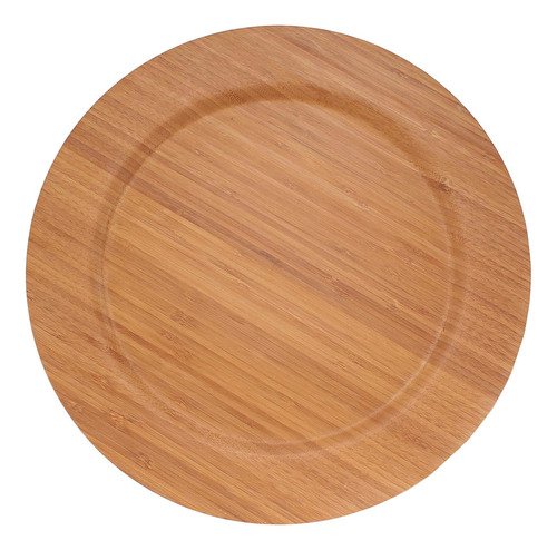 Juego Platos Vajilla Bambú 4 Piezas 33 Cm Trinche Re 2455667