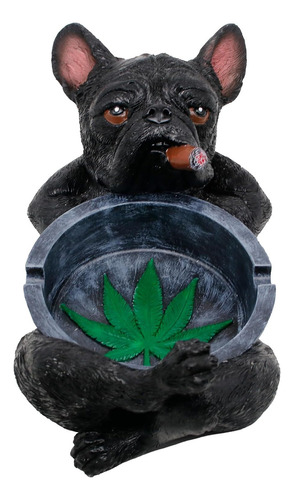 Bulldog Ceniceros Para Fumar Cigarrillos Y Puros, Bandeja De