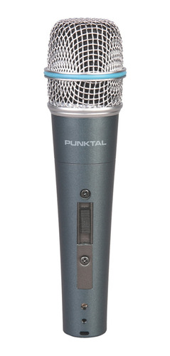 Micrófono Cableado Metálico Punktal Unidireccional Karaoke