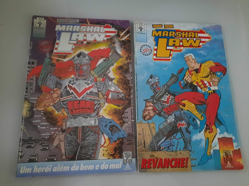 Hq - Marshal Law - Minissérie Em 06 Edições (Usado)