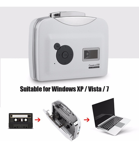 ¡ Cassette Portátil Cinta A Mp3 Convertidor Usb Flash Drive
