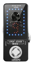 Comprar Lekato Pedal De Efectos De Guitarra Pedal De Bucle De Guitar