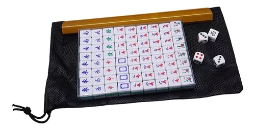 Conjunto De Jogos De Mahjong Chinês Tradicional, Jogo De