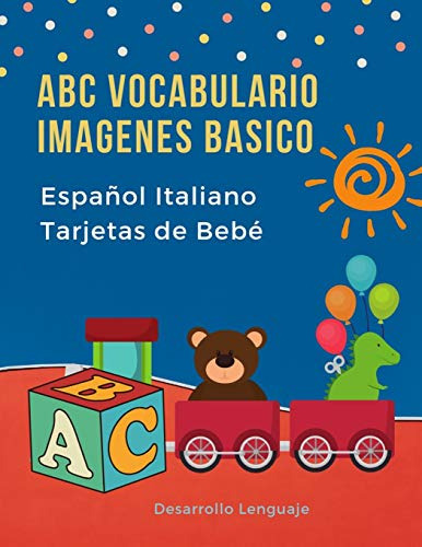 Abc Vocabulario Imagenes Basico Espanol Italiano Tarjetas De