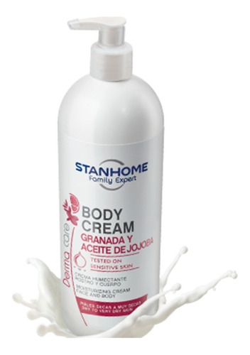 Stanhome Body Cream Granada Y Aceite De Jojoba 950 Ml. 