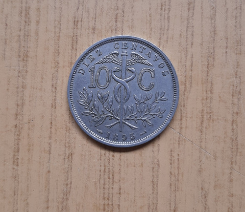 10 Centavos Año 1895