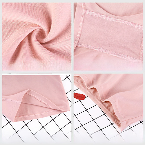 Calzoncillos Tipo Bóxer De Algodón Para Mujer, Cintura Alta,