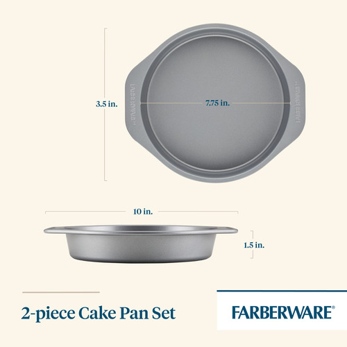 Farberware Goldenbake Bakeware Juego Sartene Antiadherente