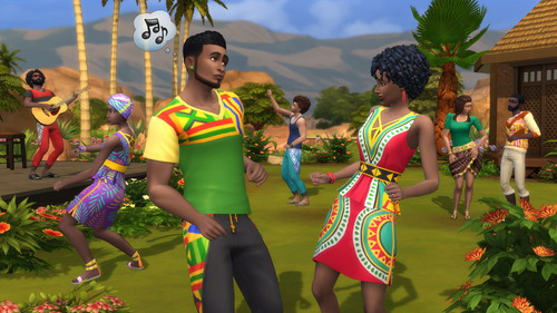 The Sims 4 Bundle Plus Island Living Ps4 Fisico Flex Zonagam
