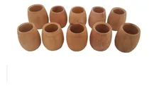 Comprar Mates De Algarrobo Madera Huevito Ovo Para Pintar Pack X10 U