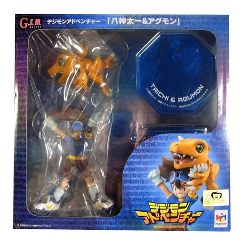 Imagen 2 de 2 de Figura Digimon Taichi & Agumon