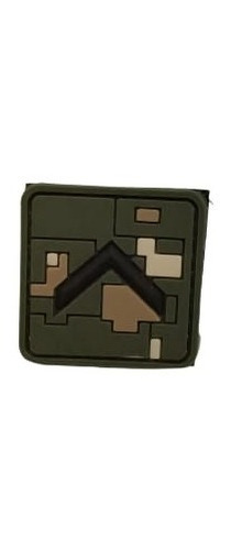 Insignia De Pvc Grado De Infanteria Marina Cabo Militar
