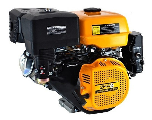 Motor A Gasolina Zm130g4te Zmax 13hp 4 Tempos Partida Eletri