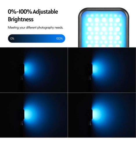 Lámpara De Luz Led Godox Litemons Led6r Rgb Pequeña P/video