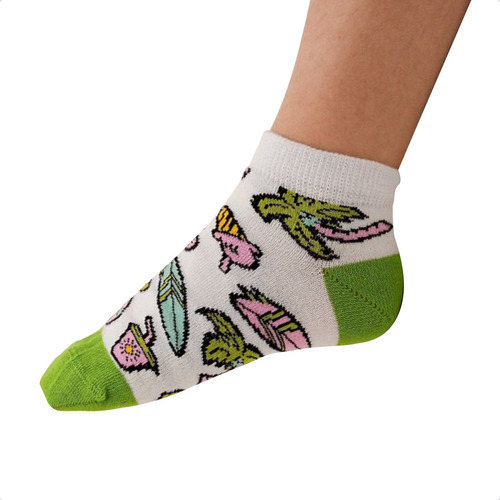 Pack X3 Soquete Niños Fantasía Crazy Socks Algodón 950