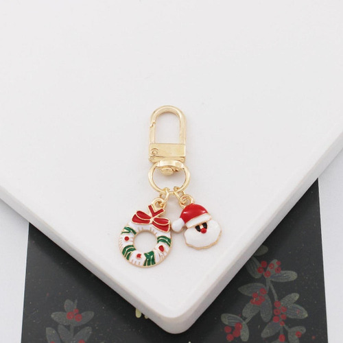 Llavero Navideño Con Figura Decorativa, Regalo De Navidad,