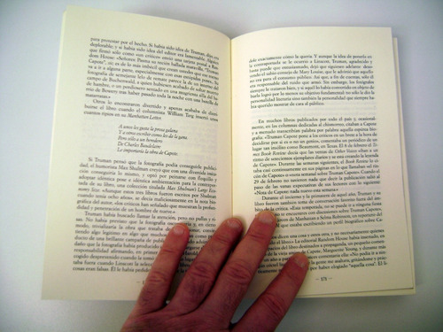 Truman Capote La Biografia Clarke Papel Tamaño Grande Boedo (Usado)