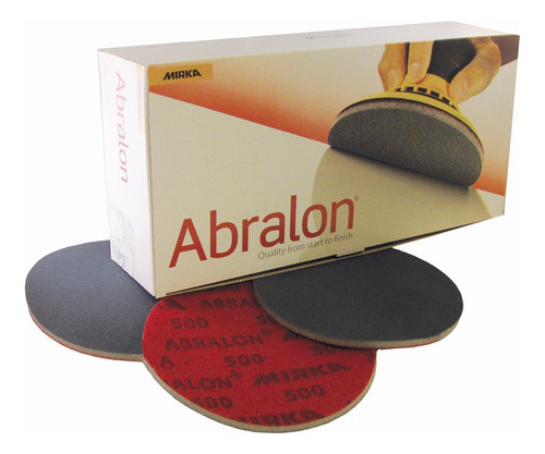 Mirka Abrasives 8a-241-1000 1000 Grit Abralon 6 Pulgadas Dis