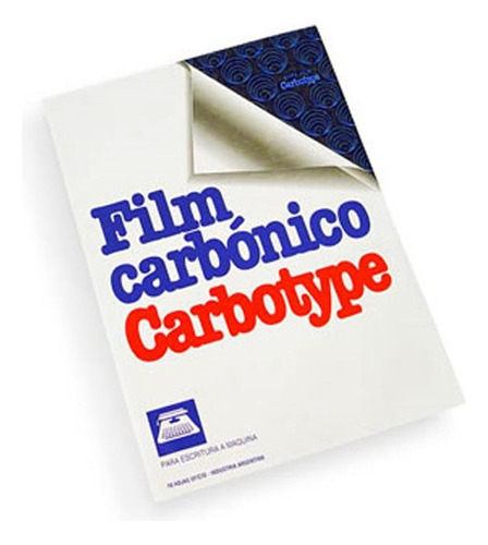 Papel Carbonico Carbotype Film Azul X 50 Hojas