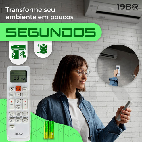 Controle Para Ar Condicionado Samsung Split Virus Doctor Inverter