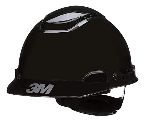 Casco De Construcción 3m Hard Hat Securefit H-712sfv-uv, Neg