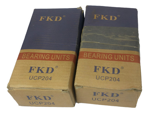 Kit Com 02 - Mancal P-204 Com Rolamento Fkd