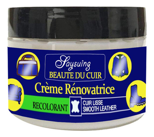 Repa De Cuero, Color Crema, 50 Ml, Para Piel Rayada Y Agriet