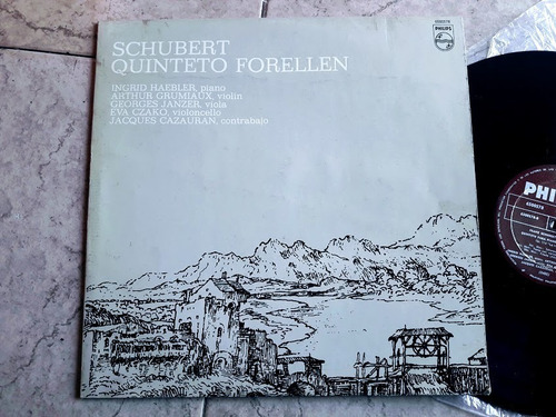 Schubert Quinteto En La Mayor Quinteto Forellen 1973 Vinilo