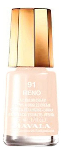 Esmalte de uñas nacarado Mavala Mini Colours Reno N091, 5 ml, color rosa