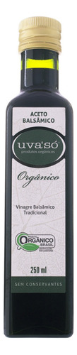 Vinagre balsâmico Uva'Só Tradicional sem glúten 250 mL