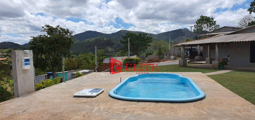 Chácara Com 3 Dormitórios À Venda, 1200 M² Por R$ 445.000,00 - Zona Rural - Paraibuna/sp - Ch0042