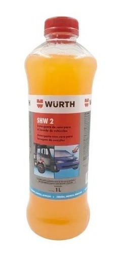 Shampoo Automotivo Com Cera Wurth Shw 2 - 1 Litro