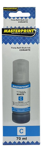 Kit 4x Tinta Masterprint 544 504 Para Epson L3150 L3250 3210 Preto/ciano/magenta/amarelo