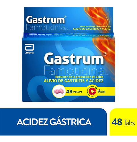 Gastrum X 48 Tabletas - Unidad a $1463
